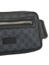 GG Supreme Belt Bag, &pound;450, Handbags, Black, Canvas/Leather, Other view